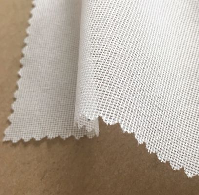 熱溶性粘着粘着 灰色の円形トリコット編み物で作業を完了します