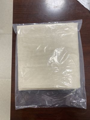 純綿の脱塵用非織布 洗濯用ガズ タック用布 粘着性のある塵